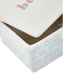 Bloomingville Handbemalte Butterdose Patrizia Mit Verspieltem Muster 5 Bloomingville Handbemalte Butterdose Patrizia Mit Verspieltem Muster - Image 5