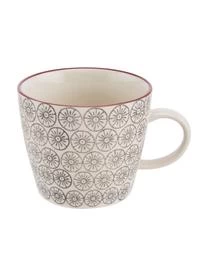 Bloomingville Tassen Karine Mit Kleinem Muster, 4er-Set 6 Bloomingville Tassen Karine Mit Kleinem Muster, 4er-Set - Image 6