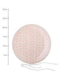 Bloomingville Hangefertigte Frühstücksteller Maya Mit Verspieltem Muster, 3er-Set 3 Bloomingville Hangefertigte Frühstücksteller Maya Mit Verspieltem Muster, 3er-Set - Image 3