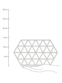 Zone Silikon Topfuntersetzer Triangle 3 Zone Silikon Topfuntersetzer Triangle - Image 3
