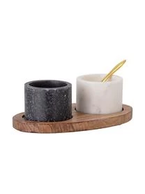 Bloomingville Marmor-Aufbewahrungsdosen-Set Florio, 4tlg. 4 Bloomingville Marmor-Aufbewahrungsdosen-Set Florio, 4tlg. - Image 4