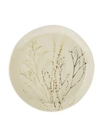 Bloomingville Handgemachte Servierplatte Bea Mit Gräser-Motiv