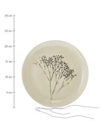 Bloomingville Handgemachter Frühstücksteller Bea Mit Gräser-Motiv 4 Bloomingville Handgemachter Frühstücksteller Bea Mit Gräser-Motiv - Image 4