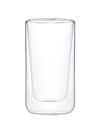 Blomus Doppelwandige Glas-Kaffeebecher Nero, 2 Stück 3 Blomus Doppelwandige Glas-Kaffeebecher Nero, 2 Stück - Image 3