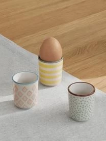 Bloomingville Handbemalte Eierbecher Patrizia Mit Verspieltem Muster, 3er-Set 3 Bloomingville Handbemalte Eierbecher Patrizia Mit Verspieltem Muster, 3er-Set - Image 3