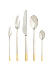 Villeroy & Boch Design-Besteck-Set Ella In Silber, 6 Personen (30-tlg.)