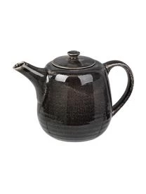 Broste Copenhagen Handgemachte Teekanne Nordic Coal, 1.3 L