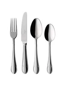 Villeroy & Boch Hochglanzpoliertes Design Besteck-Set Mademoiselle, 6 Personen (24-tlg.)