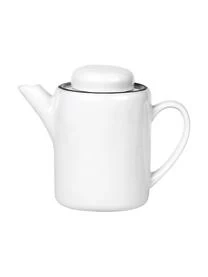 Broste Copenhagen Handgemachte Porzellan Teekanne Salt Aus Porzellan, 1.3 L