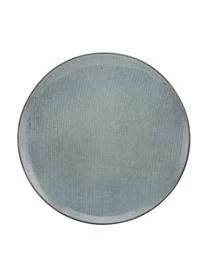 Broste Copenhagen Handgemachte Speiseteller Nordic Sea, 4 Stück