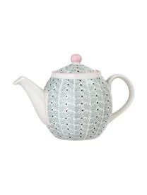 Bloomingville Handbemalte Teekanne Maya, 1.2 L