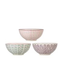 Bloomingville Schälchen Maya Mit Kleinem Muster, 3er-Set
