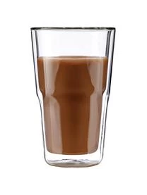 Doppelwandiges Thermoglas Hot & Cold