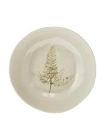 Bloomingville Handgemachte Schale Bea Mit Gräser-Motiv