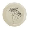 Bloomingville Handgemachter Frühstücksteller Bea Mit Gräser-Motiv