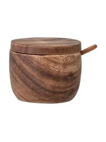 Bloomingville Zuckerdose Elfa Mit Löffel Aus Mangoholz
