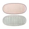 Bloomingville Servierplatten Maya Mit Kleinem Muster, 2er-Set