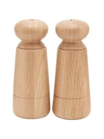 House Doctor Salz- & Pfeffermühle Wardha Aus Eichenholz, 2er-Set