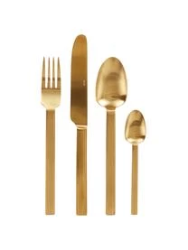 Besteck-Set Lexi Mit Rillenstruktur Am Griff, 6 Personen (24-tlg.)