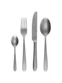 Besteck-Set Tulip In Stonewash-Optik, 6 Personen (24-tlg.)