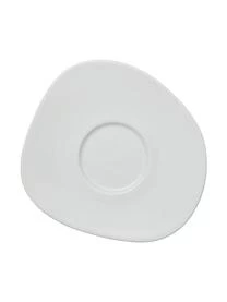 Villeroy & Boch Porzellan-Untertasse Organic Mit Organischem Rand